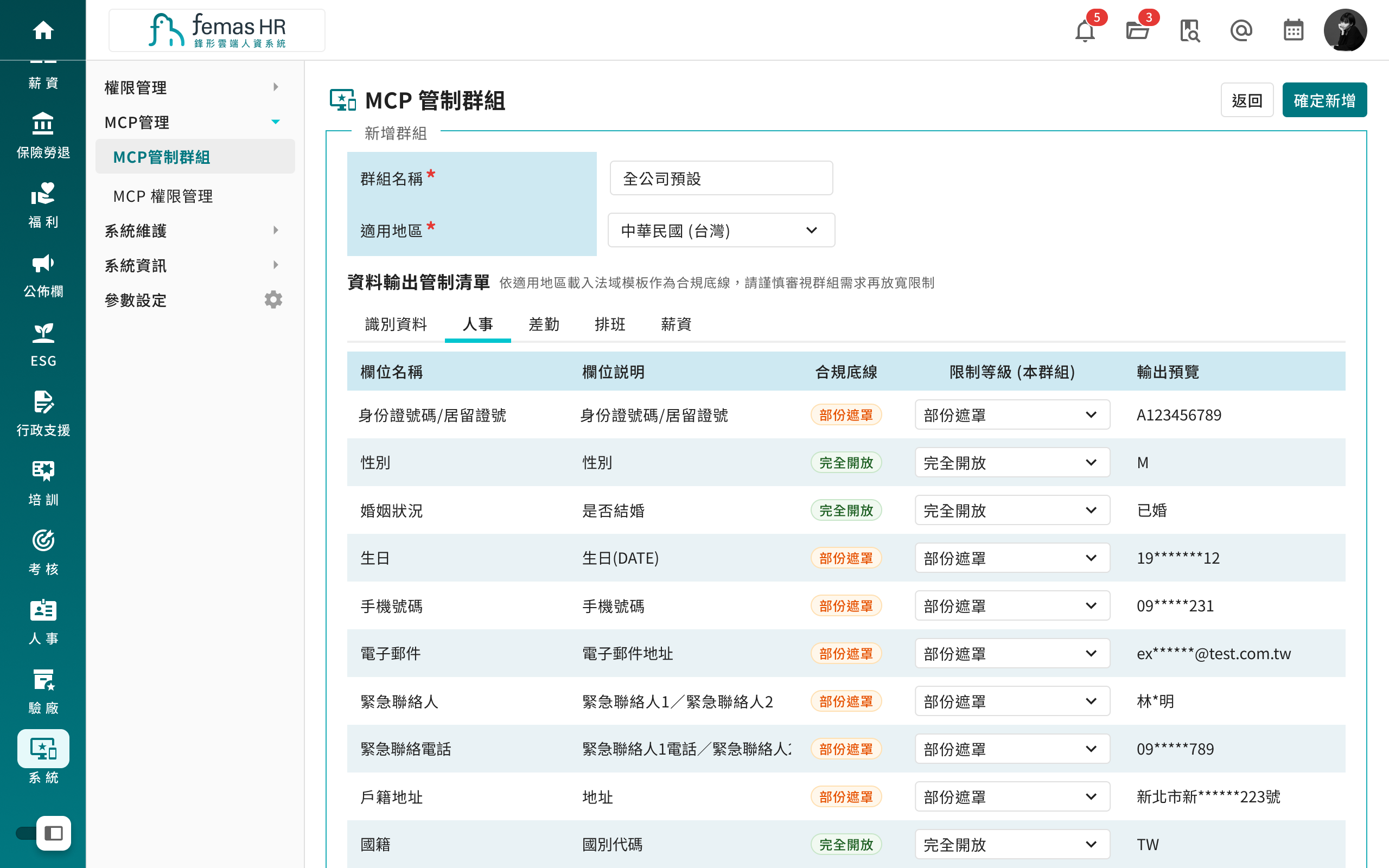 法規門檻檢視示意